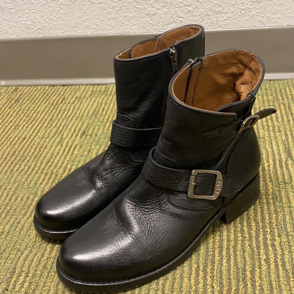 Frye black boots Size 9